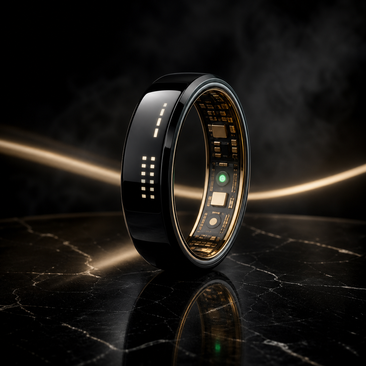 Flip Display Smart Ring clean premium preview